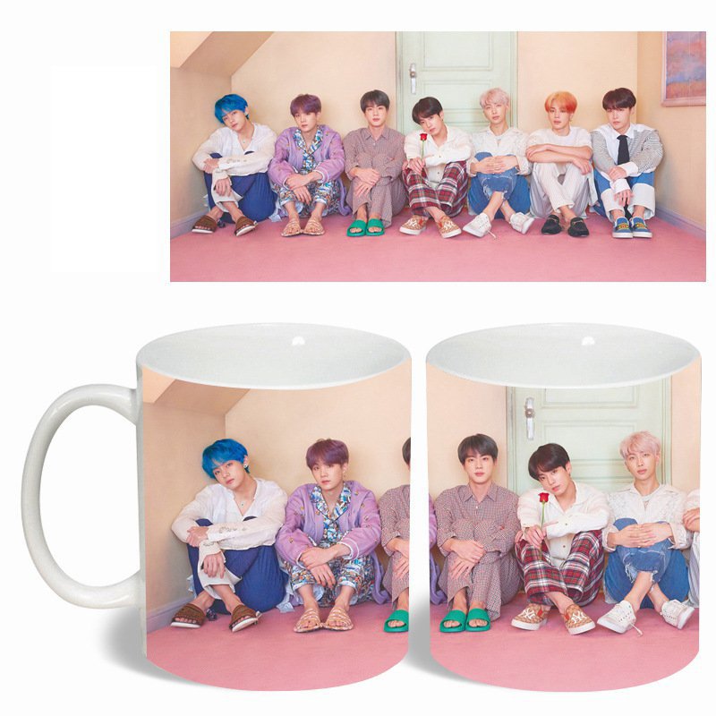 Cốc ly sứ BTS Map of the Soul: Persona in hình idol thần tượng