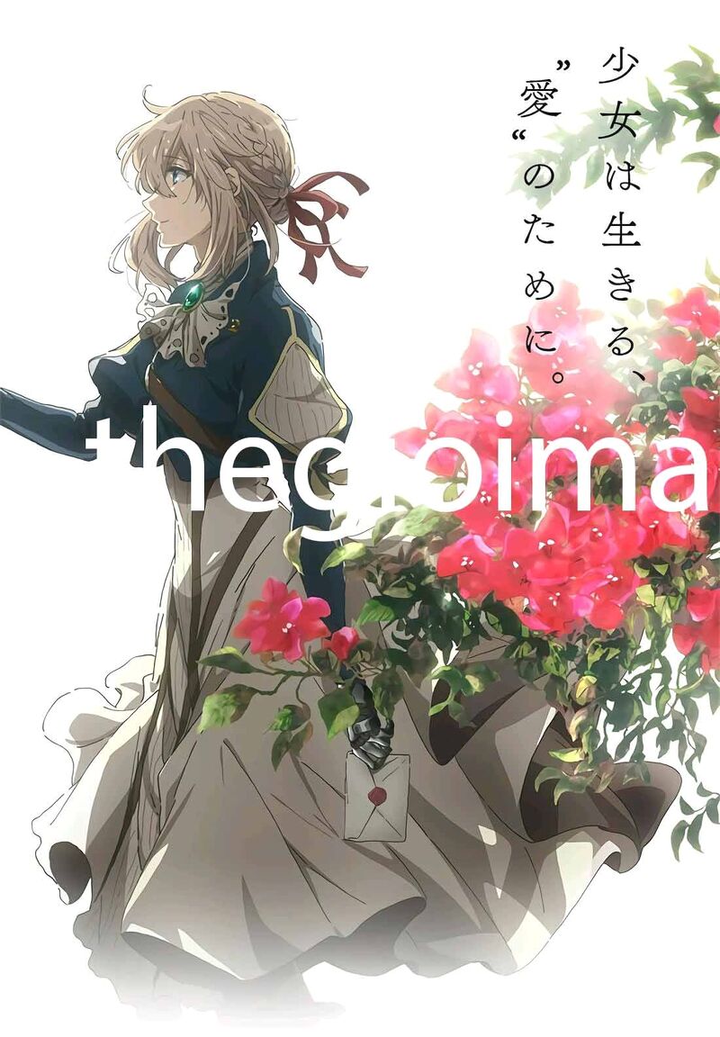 Tấm Poster anime cao cấp giấy 260gsm Violet Evergarden chibi ảnh đẹp