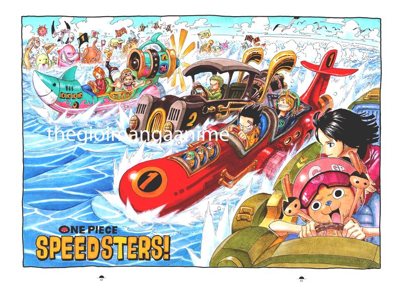 (V02) Tấm Poster anime cao cấp giấy 260gsm One Piece Đảo Hải Tặc Luffy chibi ảnh đẹp