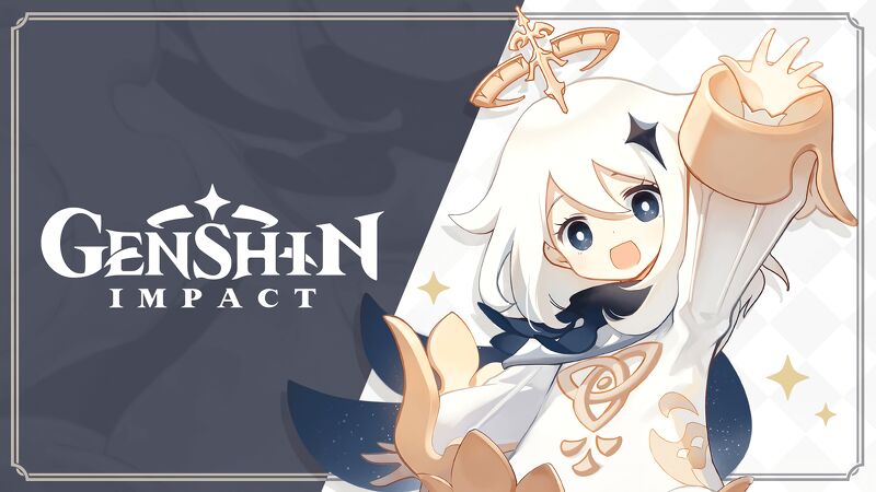 (8 tấm) Poster A4 in hình GENSHIN IMPACT tranh treo tường anime chibi trang trí đẹp