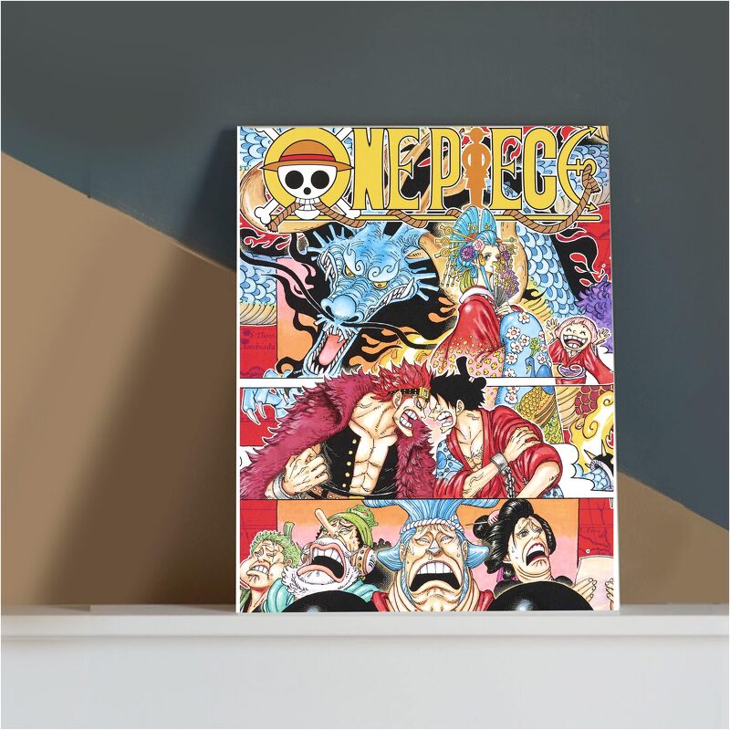 (V03) Tấm Poster anime cao cấp giấy 260gsm One Piece Đảo Hải Tặc Luffy bìa truyện chibi ảnh đẹp