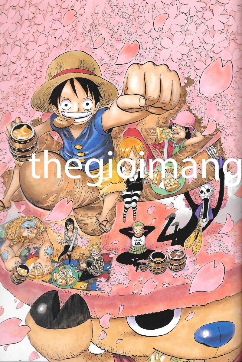 (V02) Tấm Poster anime cao cấp giấy 260gsm One Piece Đảo Hải Tặc Luffy chibi ảnh đẹp