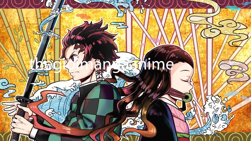 (V03) Tấm Poster anime cao cấp giấy 260gsm Kimetsu no Yaiba Thanh gươm diệt quỷ hình chibi ảnh đẹp