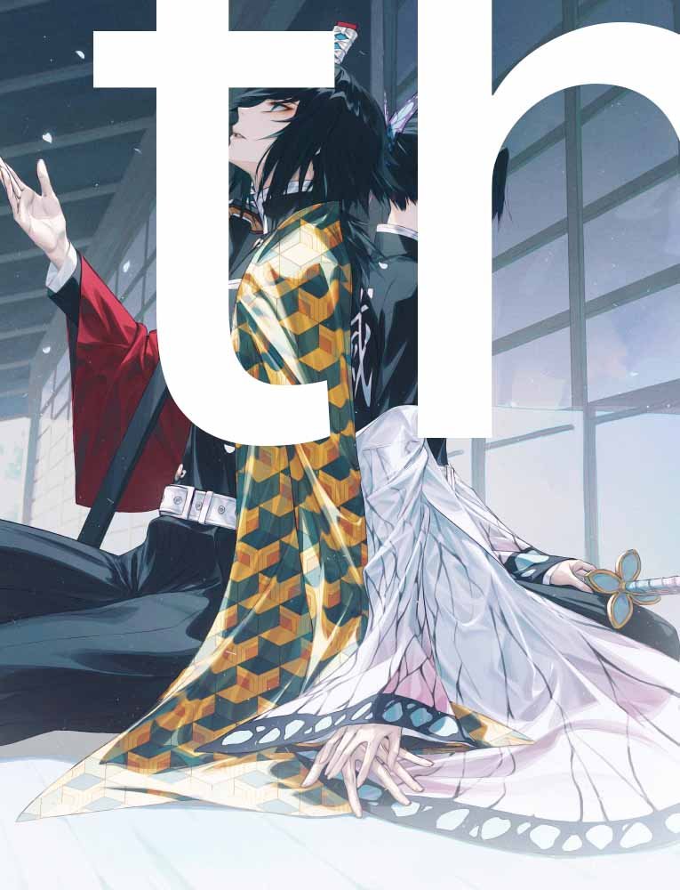 (V03) Tấm Poster anime cao cấp giấy 260gsm Kimetsu no Yaiba Thanh gươm diệt quỷ hình chibi ảnh đẹp