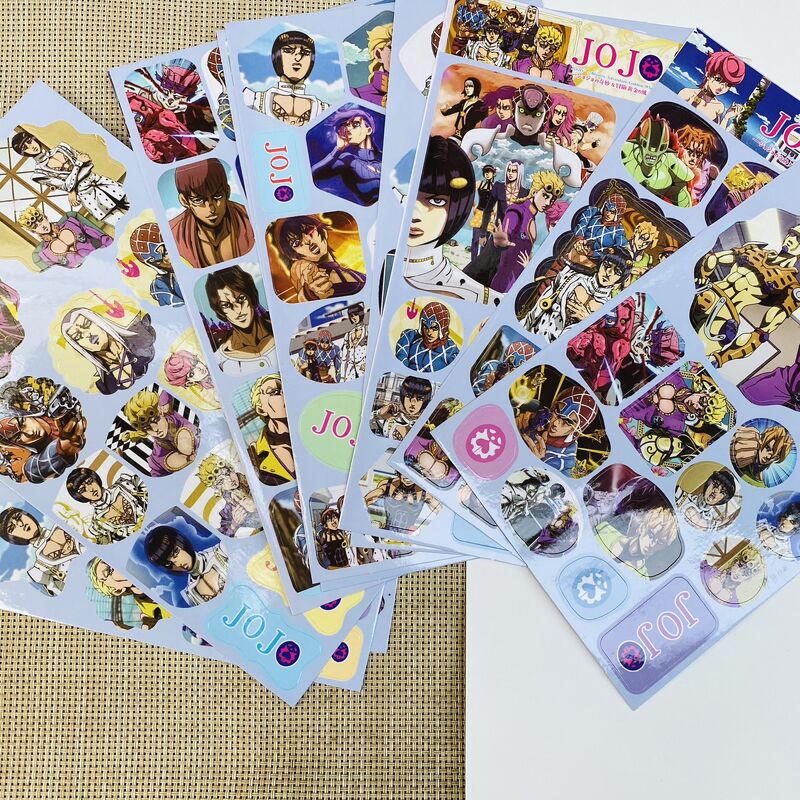 (5k) Ảnh dán lẻ tấm sticker Cuộc Phiêu Lưu Bí Ẩn - Jojo's Bizarre Adventure album ảnh dán anime idol dễ thương