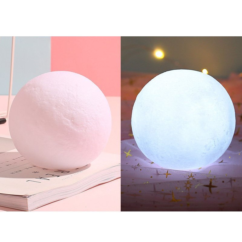 Đèn ngủ MẶT TRĂNG TRÒN MOON LIGHT quà tặng trang trí trưng bày nhà cửa đẹp