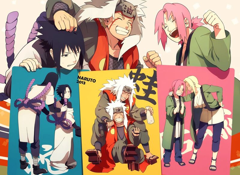 (V02) Tấm Poster anime cao cấp giấy 260gsm NARUTO Cửu hồ vĩ làng Lá chibi ảnh đẹp