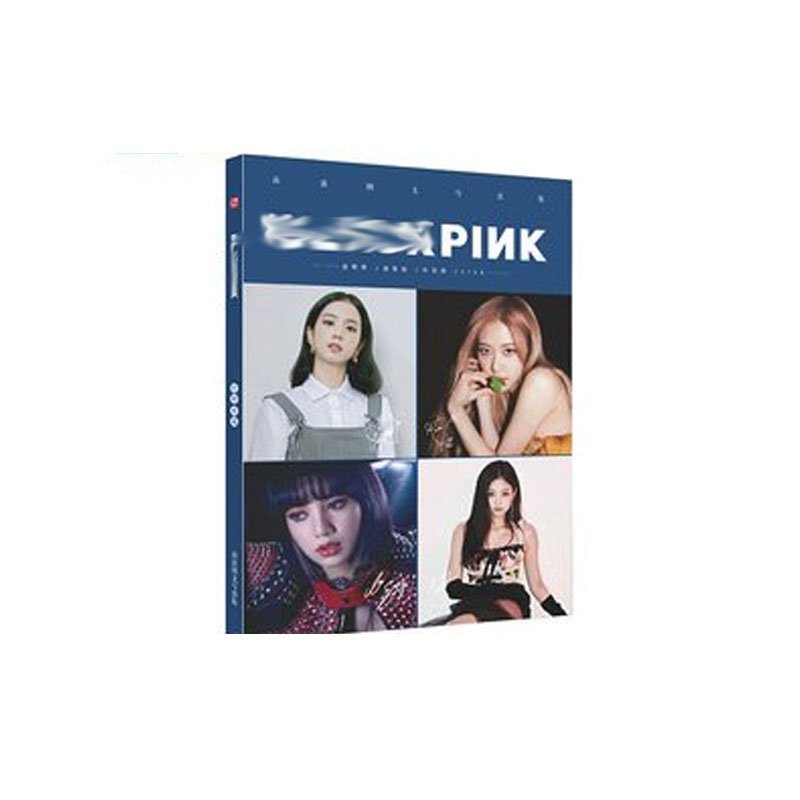 Album ảnh photobook A4 BLACKPINK LISA ROSE JENNIE JISOO tặng kèm poster idol kpop