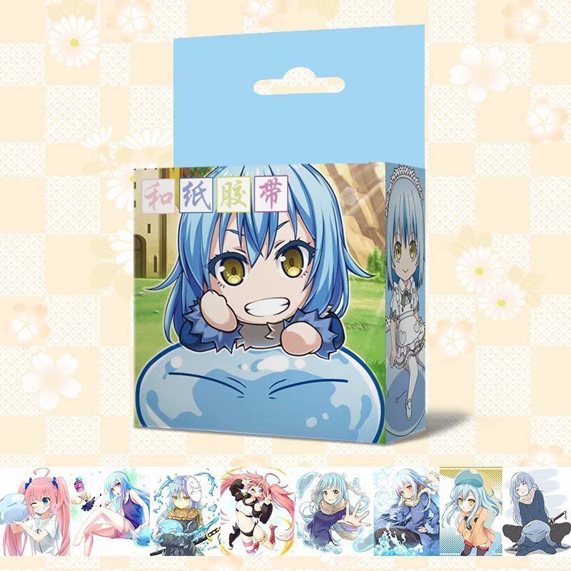 Băng dính anime chibi in hình DATE A LIVE MA ĐẠO TỔ SƯ SAKURA thiết kế độc đáo quà tặng trang trí dễ thương