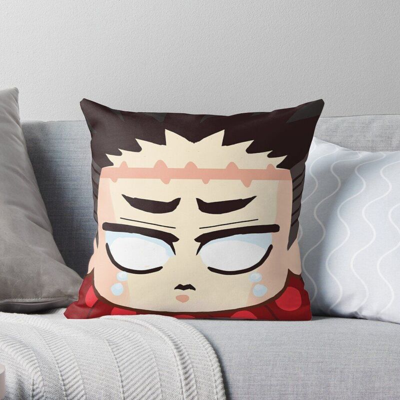 ( ver ĐẦU CHIBI ) Gối in hình anime chibi KIMETSU NO YAIBA THANH GƯƠM DIỆT QUỶ dễ thương tiện lợi chất đẹp