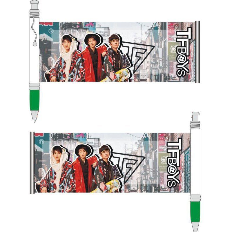 Bút rút ảnh TFBOYS TNT BÁC QUÂN NHẤT TIÊU BLACKPINK dụng cụ học tập