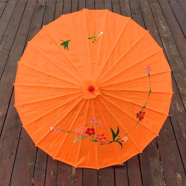 Ô giấy cổ trang một màu cosplay chụp ảnh in họa tiết đẹp