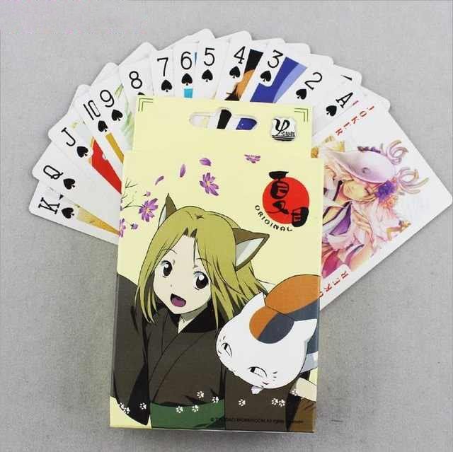 Bộ bài anime poker NATSUME 52 lá hộp ảnh anime chibi