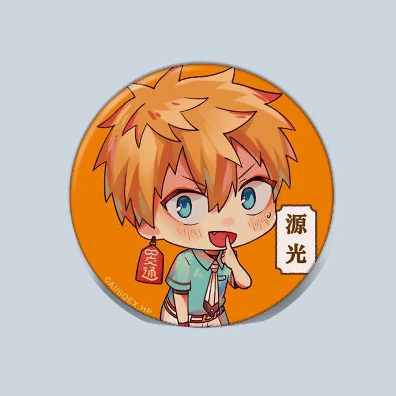 ( 1c ) Huy hiệu cài áo in hình JIBAKU SHOUNEN HANAKO KUN ver SUỴT phụ kiện cài áo anime chibi xinh xắn