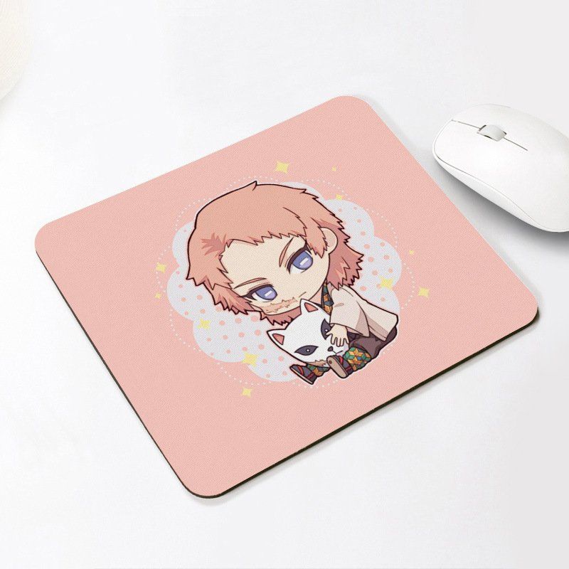 Miếng di chuột in hình KIMETSU NO YAIBA THANH GƯƠM DIỆT QUỶ VER CHIBI miếng kê chuột miếng để chuột anime chibi