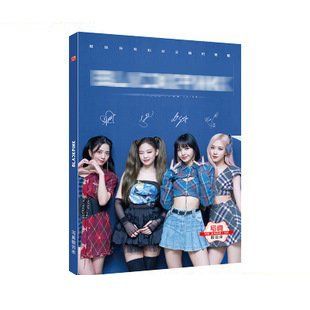 Album ảnh photobook BLACKPINK BÌA XANH 2021 A4 album ảnh tặng kèm poster tập ảnh mẫu mới