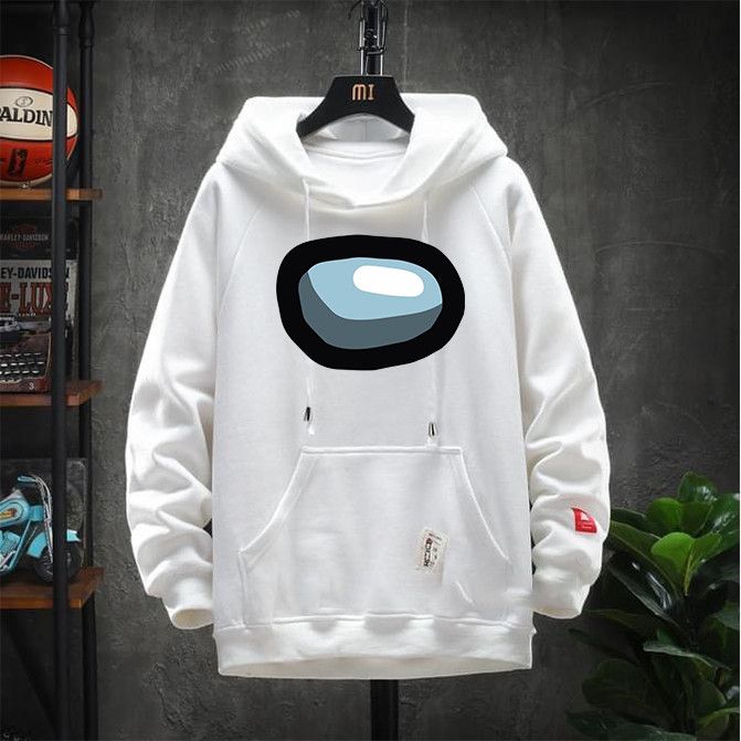 Áo Hoodie in hình ĐÔI MẮT AMONG US áo nỉ dày dặn phong cách Hàn Quốc anime chibi xinh xắn