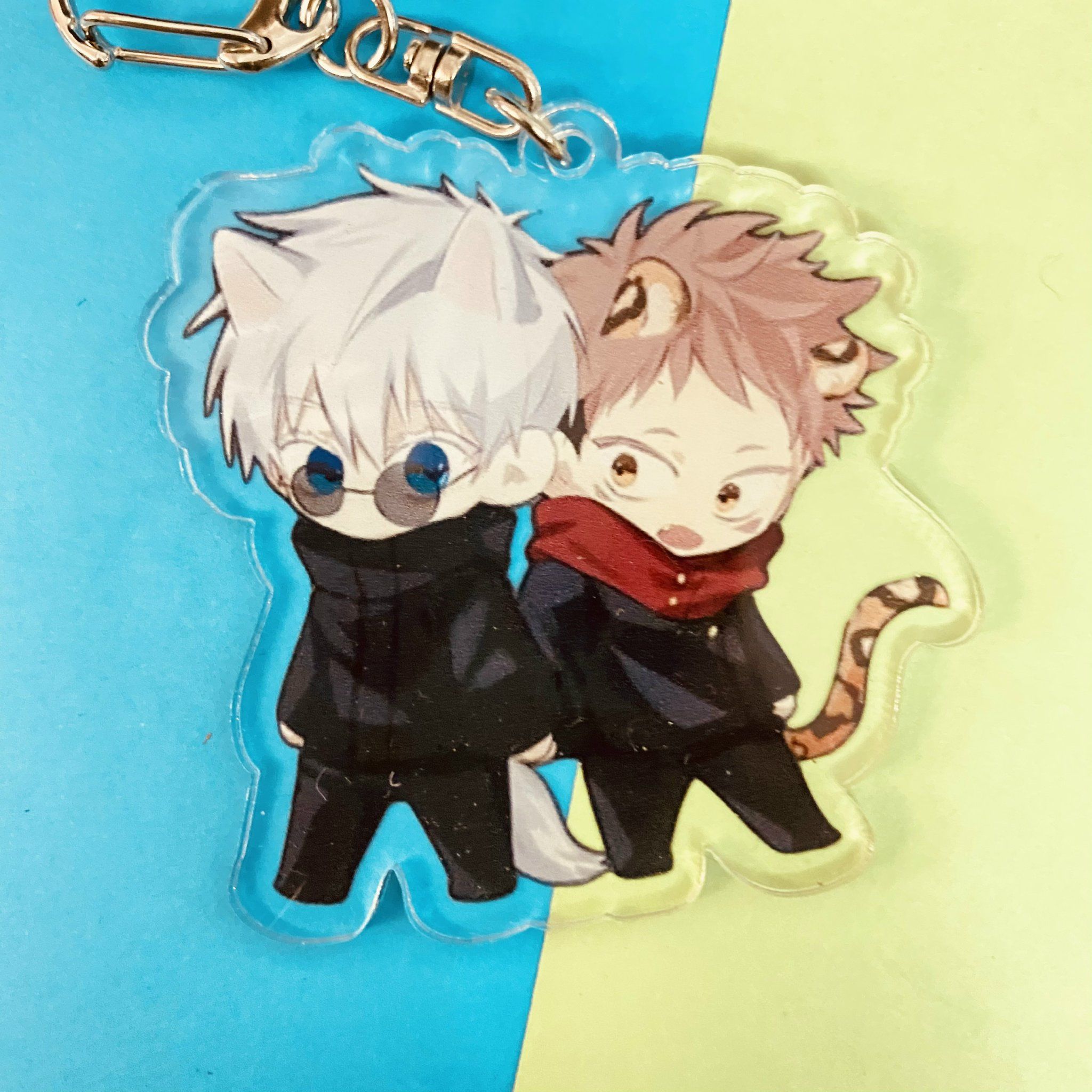 ( Mica trong acrylic ) Móc khóa JUJUTSU KAISEN CHÚ THUẬT HỒI CHIẾN quà tặng xinh xắn dễ thương chibi anime