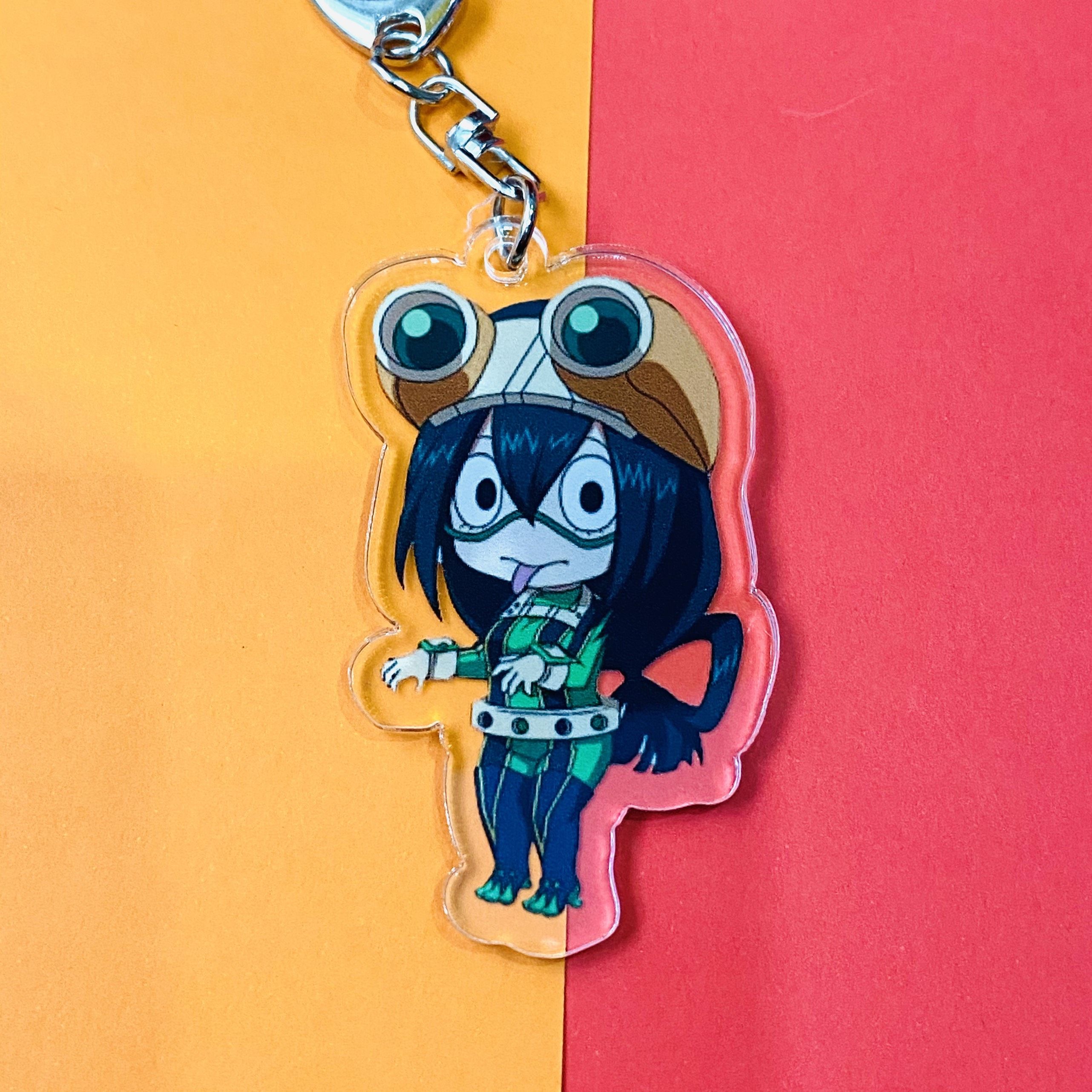 ( Mica trong acrylic ) Móc khóa Boku No Hero Academia Học viện anh hùng ver single quà tặng xinh xắn dễ thương chibi anime