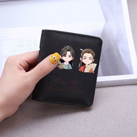 Ví ngắn cầm tay in hình SƠN HÀ LỆNH chibi Cung Tuấn Trương Triết Hạn Thiên Nhai Khách đựng vật tiện dụng