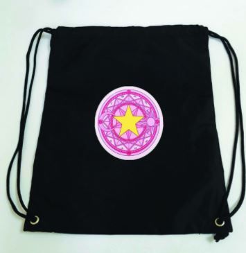 Balo dây rút in hình Sakura Cardcaptor Thủ lĩnh thẻ bài anime chibi thời trang