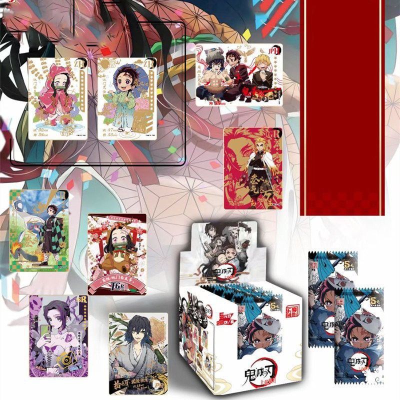 Set 5 ảnh thẻ THANH GƯƠM DIỆT QUỶ KIMETSU NO YAIBA M40