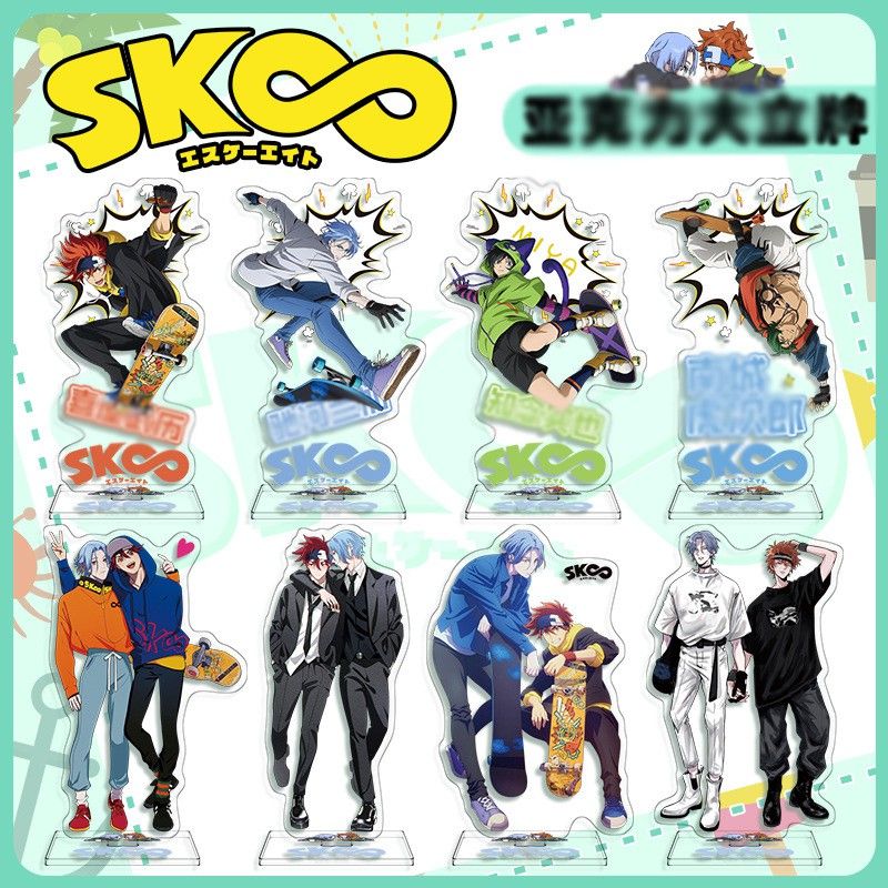 Mô hình Standee SK8 The Infinity anime mica chibi