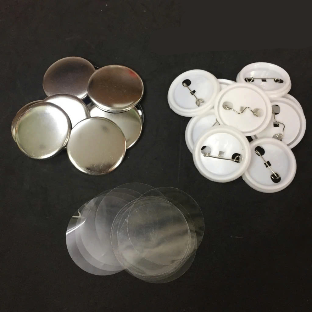 (1000c) Phôi làm huy hiệu 4.4cm tiện lợi đồ DIY kỉ niệm trang trí