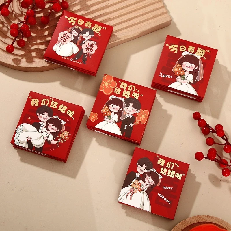 Bao lì xì song hỷ cô dâu chú rể cưới nhiều mẫu xinh xắn tiện lợi