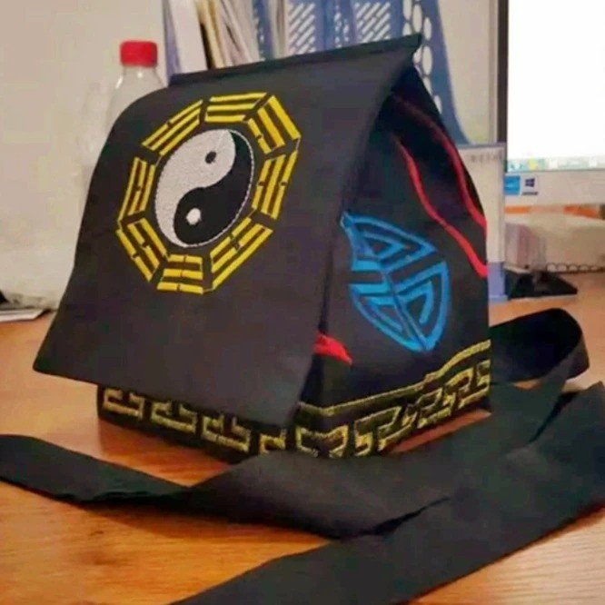 Trang phục thầy đạo sĩ pháp sư 3 màu hóa trang pháp sưu bắt ma cosplay loại vải tốt phong cách cổ trang trung quốc