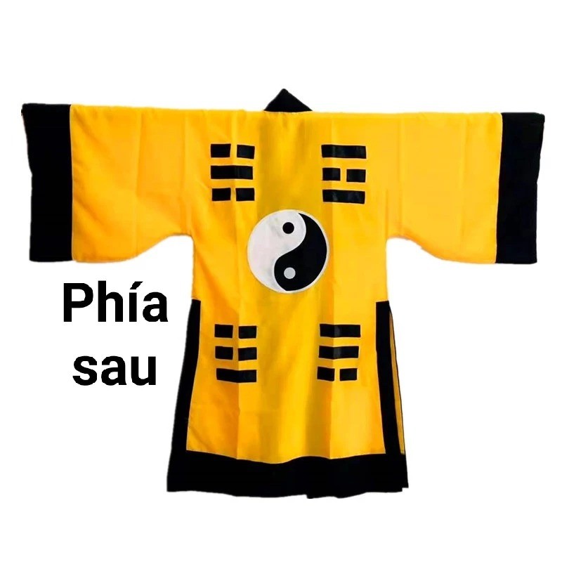 Trang phục thầy đạo sĩ pháp sư 3 màu hóa trang pháp sưu bắt ma cosplay loại vải tốt phong cách cổ trang trung quốc