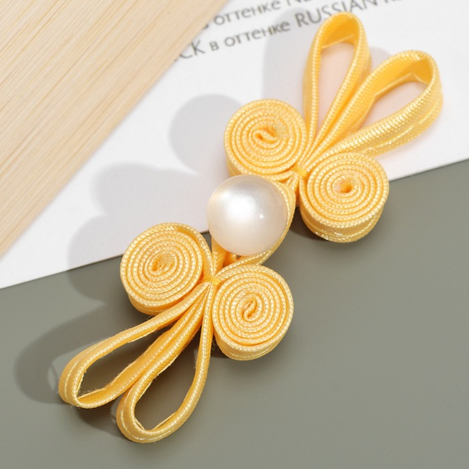 Combo 10 Nút Ếch Ngọc Trang Trí Cho Áo Dài Sườn Xám Phong Cách Trung Hoa Cổ Trang Hán Phục DIY Khuy Cài Áo