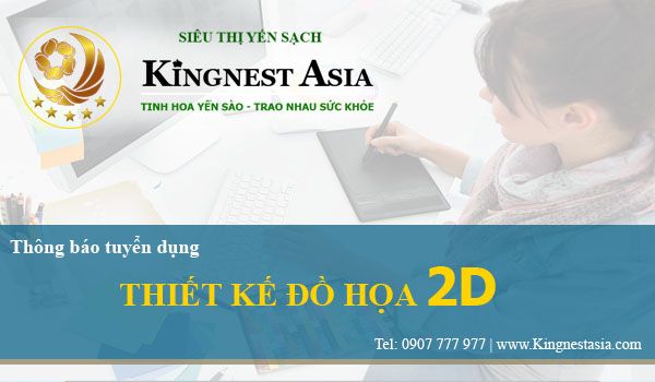 Tuyển Dụng Thiết Kế Đồ Họa 2D