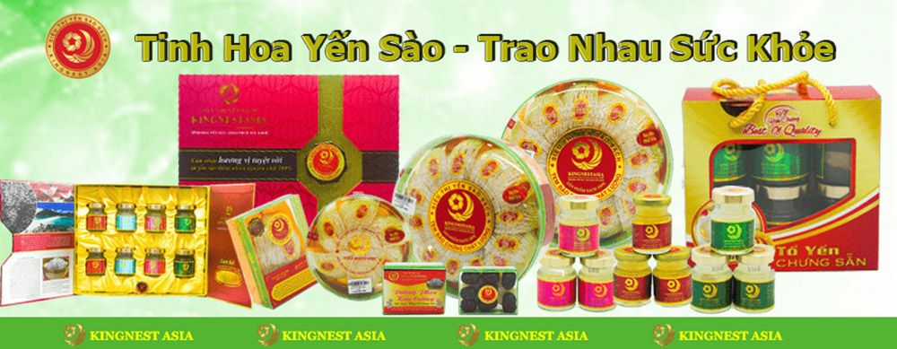 banner logo siêu thị yến sạch