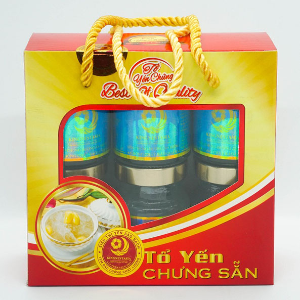 YẾN SÀO CHƯNG ĐƯỜNG KIÊNG Hộp 6 - 18% - 70ml