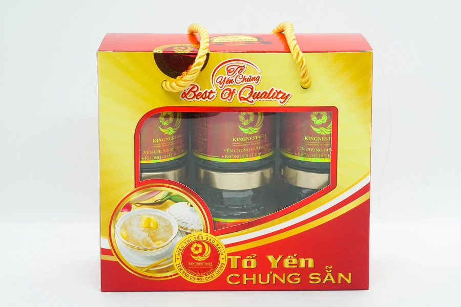 YẾN SÀO CHƯNG ĐƯỜNG PHÈN Hộp 6 - 18% - 70ml