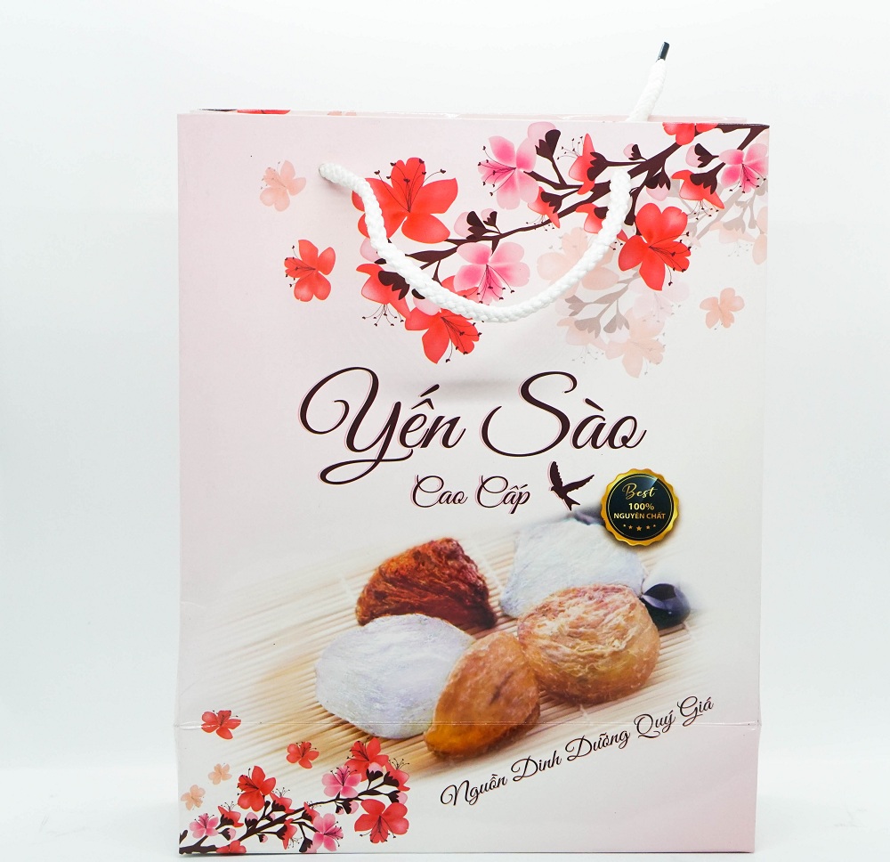 túi giấy 100gr hoa đào