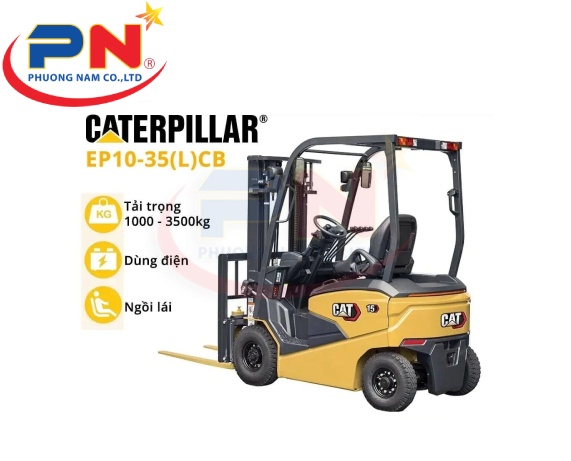 Cho Thuê Xe Nâng Hàng Bằng Điện CAT EP10-35(L)CB