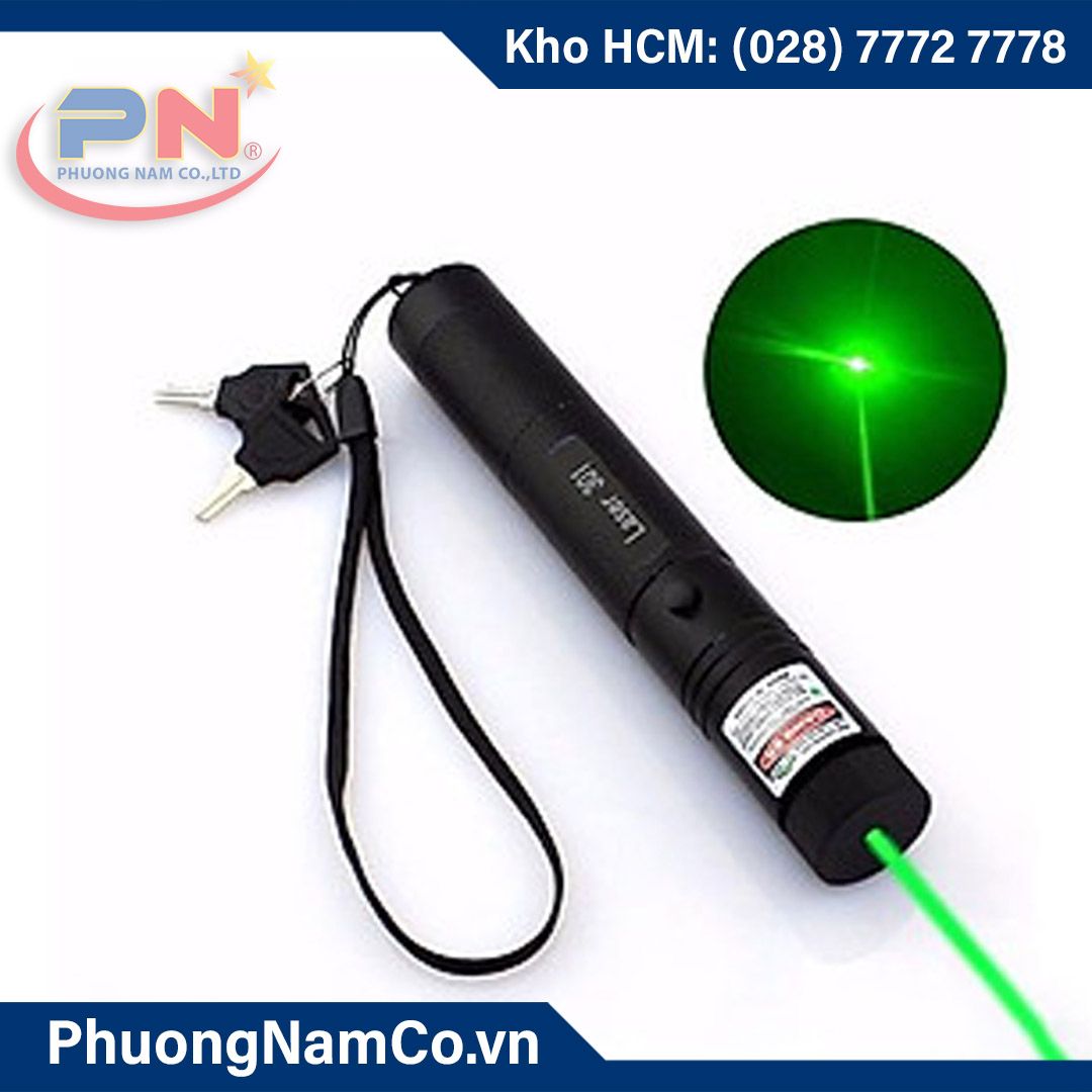 Đèn Pin Laser Laze MV – 303 (Đen)