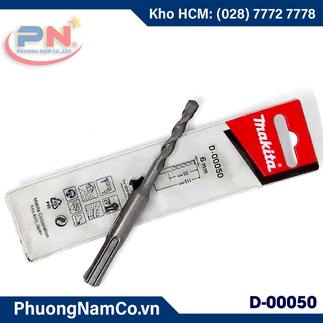 Mũi Khoan Bê Tông MAKITA D-00050 M6x110mm