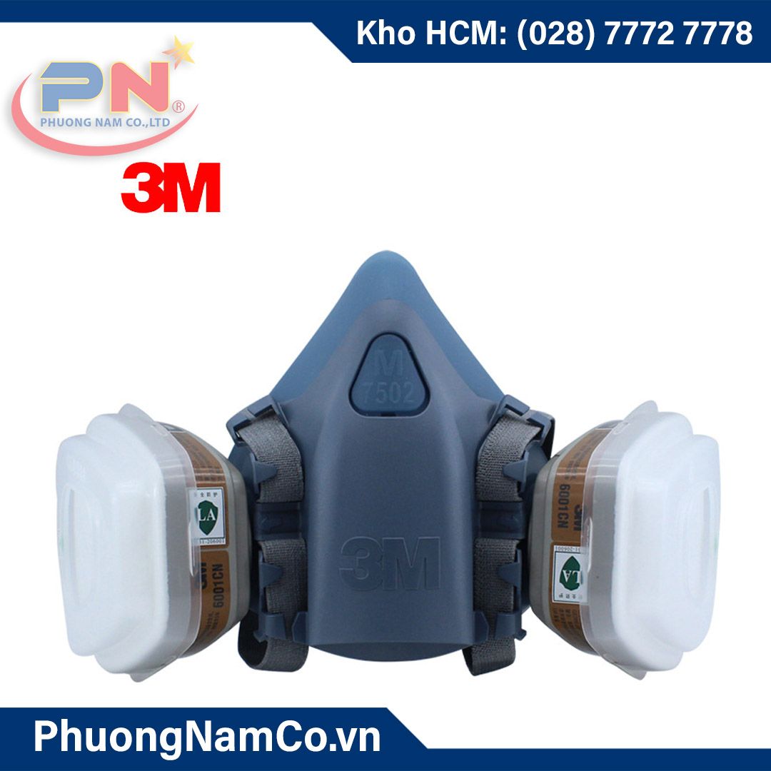 Mặt nạ phòng độc 3M 7502