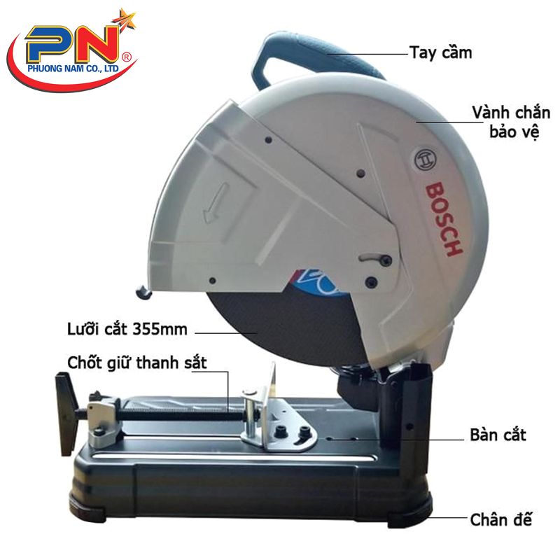 Máy cắt sắt bàn Bosch GCO220