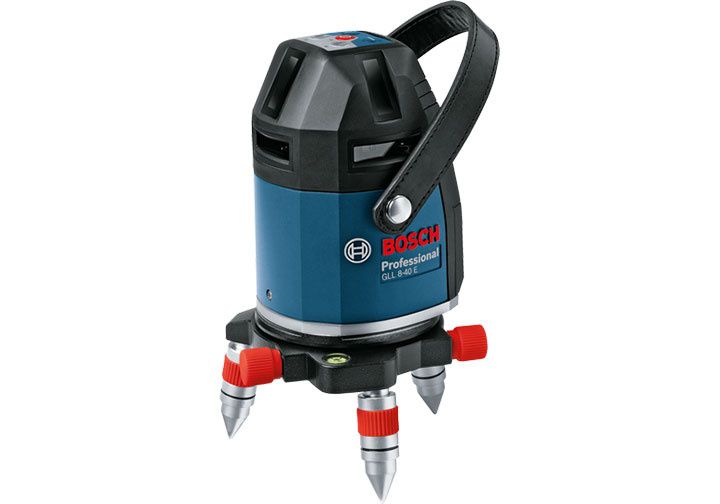 Máy cân mực laser tia đỏ Bosch GLL 8-40 E (kèm phụ kiện)