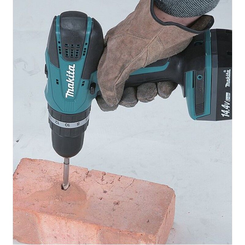 Máy Khoan Búa, Vặn Vít Dùng Pin(14.4V) Makita DHP343Z