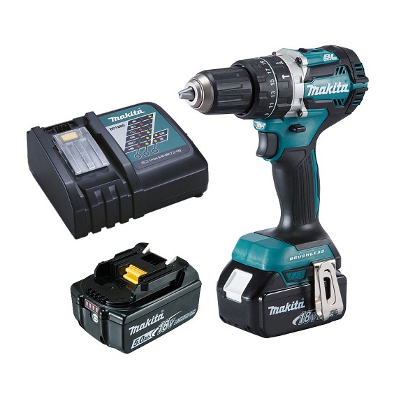 Máy Khoan Búa Vặn Vít Dùng Pin(18V) Makita DHP484RFE