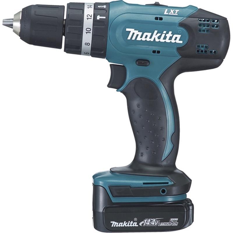 Máy Khoan Búa, Vặn Vít Dùng Pin(14.4V) Makita DHP343SYE