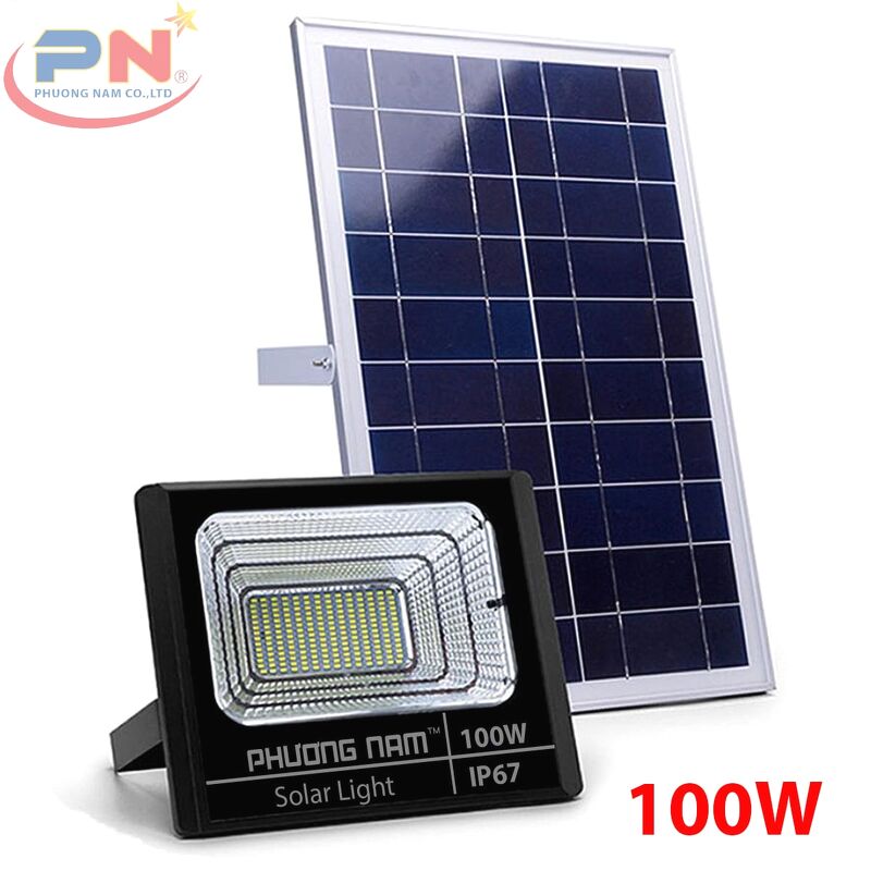 Đèn Led Năng Lượng Mặt Trời Solar Light 100W