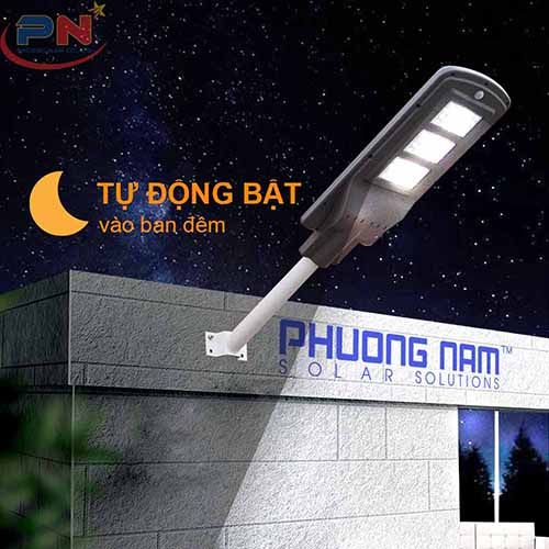 Đèn Đường Năng Lượng Mặt Trời 60W (Liền Thể)