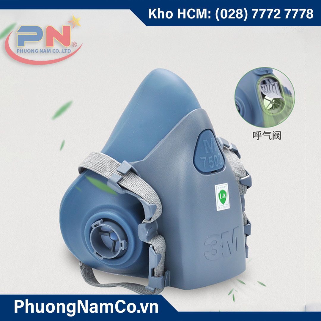 Mặt nạ phòng độc 3M 7502