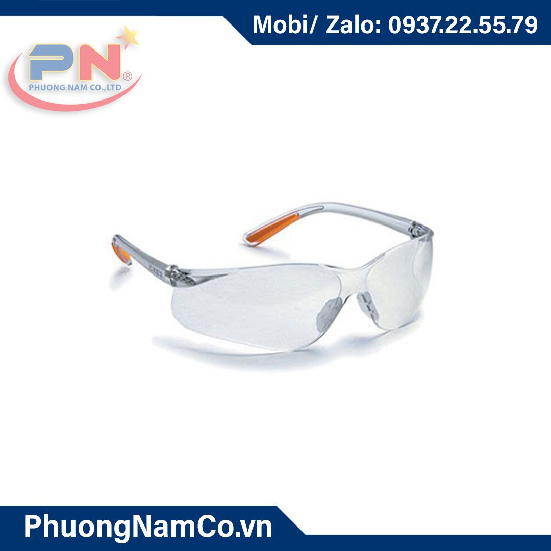 Safety Glasses with Anti-Fog/Anti-Scratch Coating, Clear Impact Resistant Lens, Ligthweight Goggles, Black Temple, UV Protection KS-911